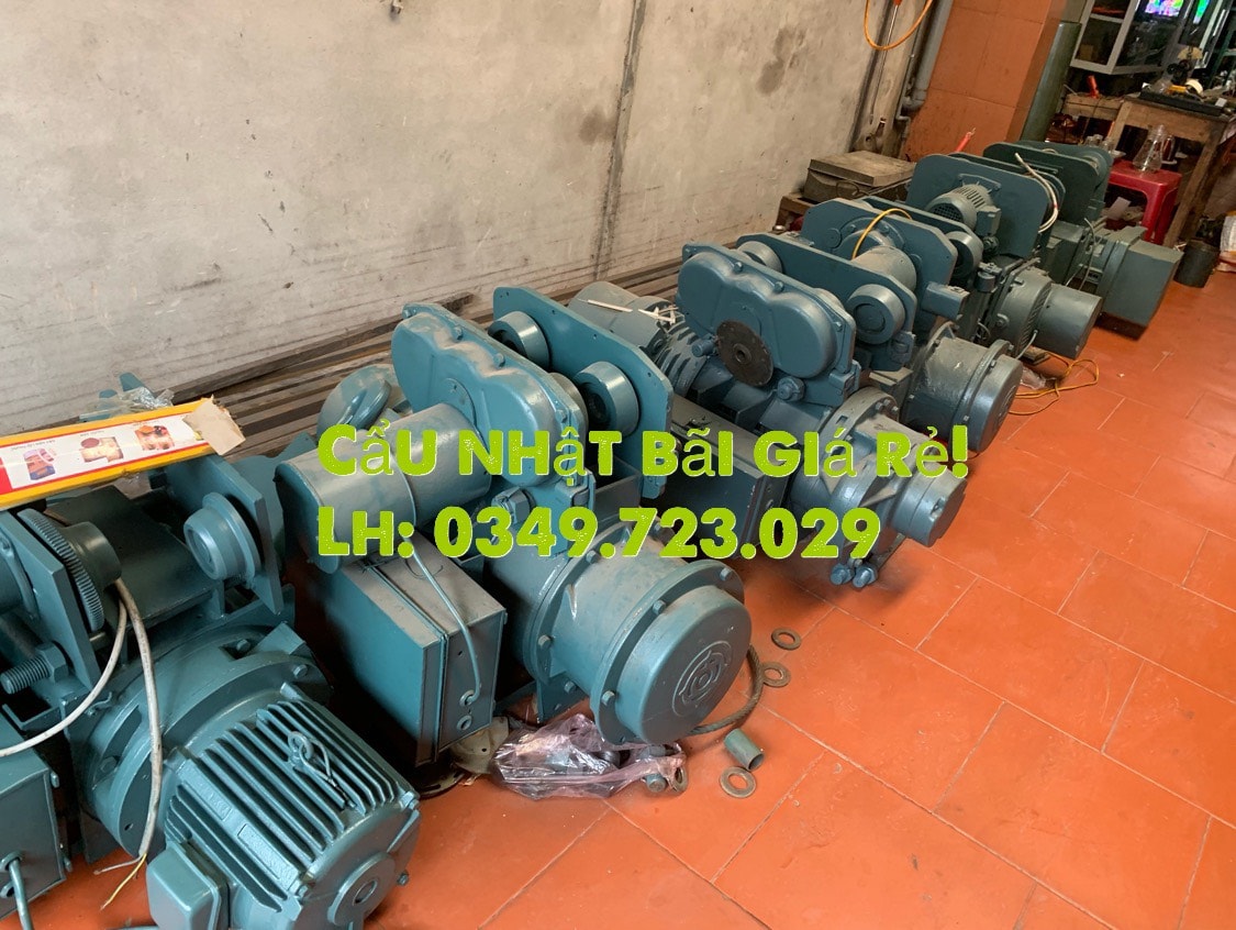 cẩu nhật bãi từ 1 tấn - 20 tấn