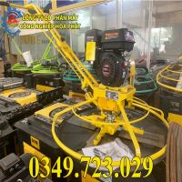 Máy xoa nền bê tông lắp động cơ xăng Honda GX160