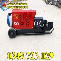 Máy cắt sắt thủy lực phi 25
