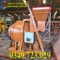 Máy trộn bê tông nhập khẩu JZC350 gầu trượt
