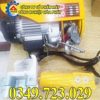Tời điện mini PA200-Cáp 12 mét