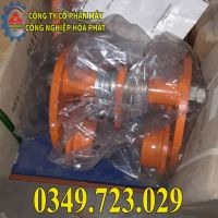 Con chạy trơn 2 tấn lắp pa lăng xích kéo tay