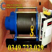 Tời điện kio winch gg1000 1000kg 1 tấn 3 pha