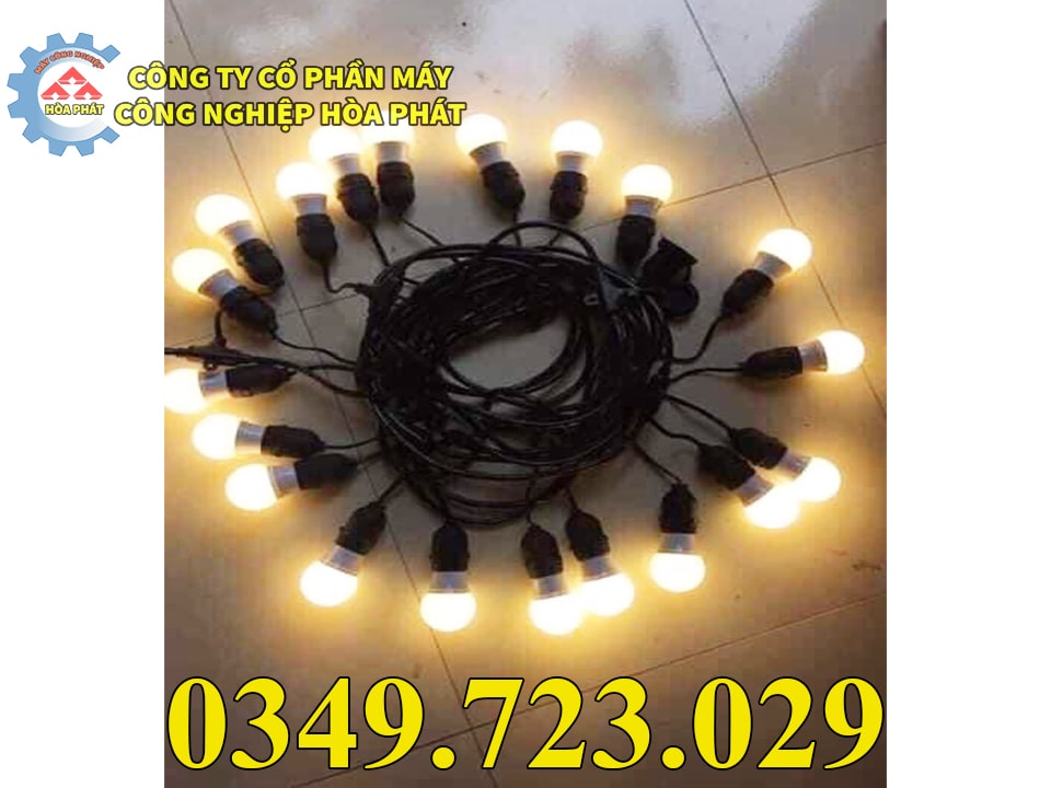 Dây đui đèn ngoài trời 10 mét/Dây đuôi đèn 5m,10m giá rẻ tại Hòa Phát